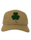 Traditional Irish Shamrock Adult Baseball Cap Hat-Baseball Cap-TooLoud-Khaki-One Size-Davson Sales