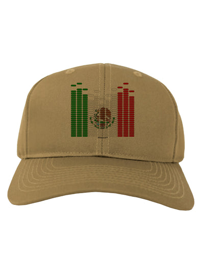 Mexican Flag Levels - Cinco De Mayo Adult Baseball Cap Hat-Baseball Cap-TooLoud-Khaki-One Size-Davson Sales