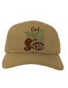 God put Angels on Earth and called them Cowboys Adult Baseball Cap Hat-Baseball Cap-TooLoud-Khaki-One-Size-Fits-Most-Davson Sales