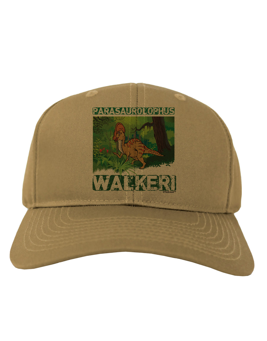 Parasaurolophus Walkeri - With Name Adult Baseball Cap Hat-Baseball Cap-TooLoud-White-One Size-Davson Sales