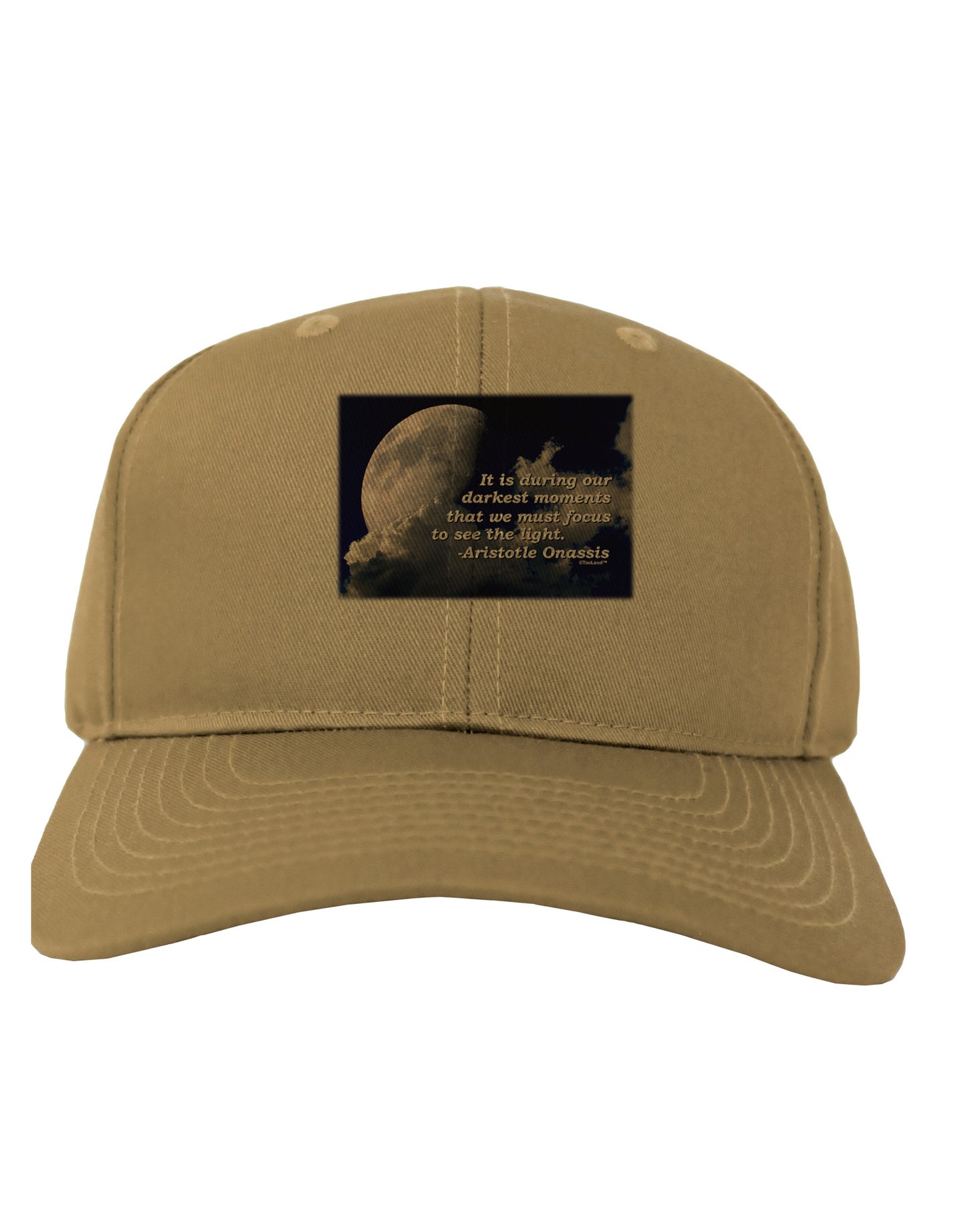 Our Darkest Moments Adult Baseball Cap Hat-Baseball Cap-TooLoud-Khaki-One Size-Davson Sales