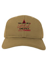 Witch - Bad Thing Text Adult Baseball Cap Hat-Baseball Cap-TooLoud-Khaki-One Size-Davson Sales