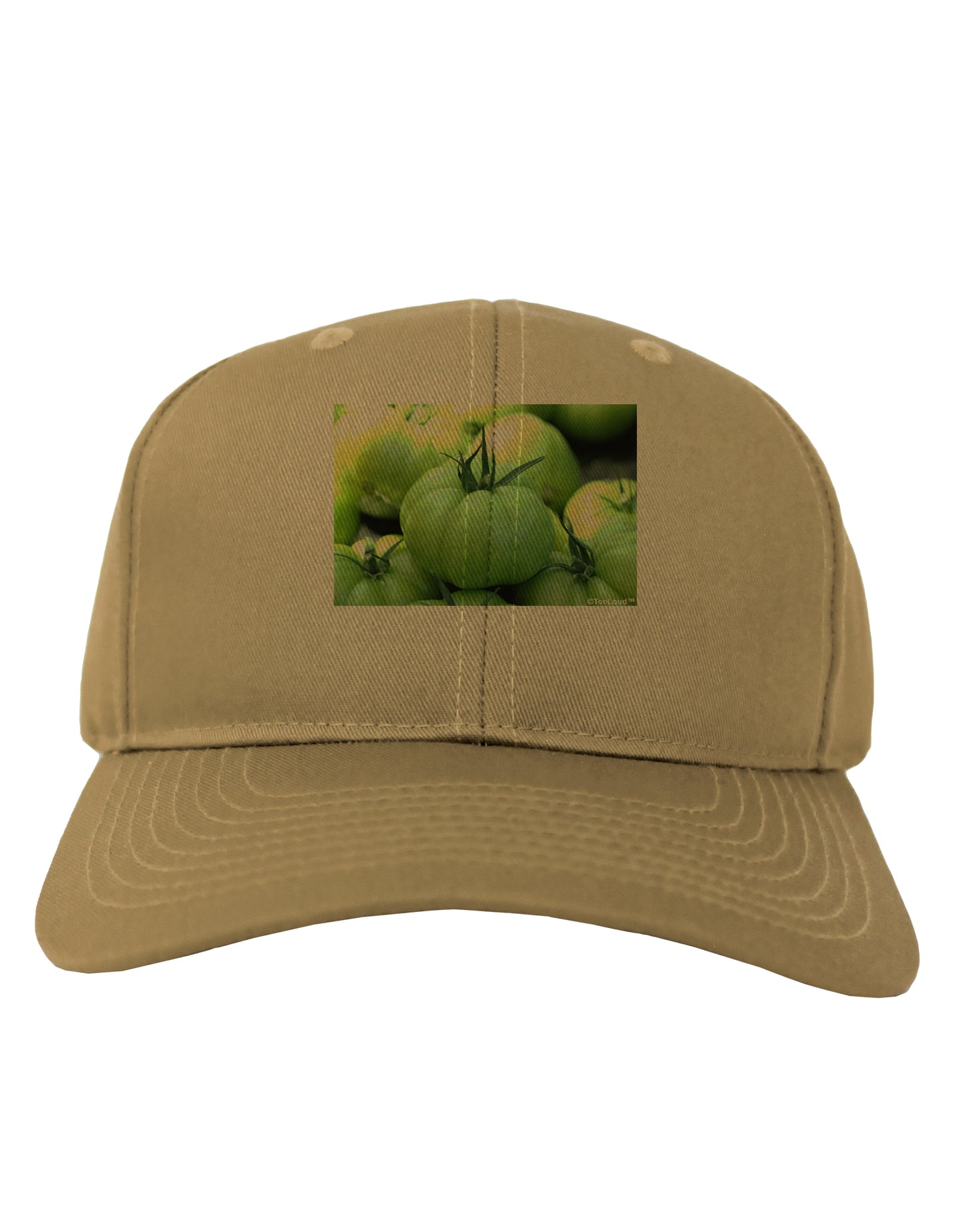 Buy Local - Green Tomatoes Adult Baseball Cap Hat-Baseball Cap-TooLoud-Khaki-One Size-Davson Sales