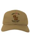 Rescue A Puppy Adult Baseball Cap Hat-Baseball Cap-TooLoud-Khaki-One Size-Davson Sales