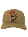 Aca-Awkward Adult Baseball Cap Hat-Baseball Cap-TooLoud-Khaki-One Size-Davson Sales