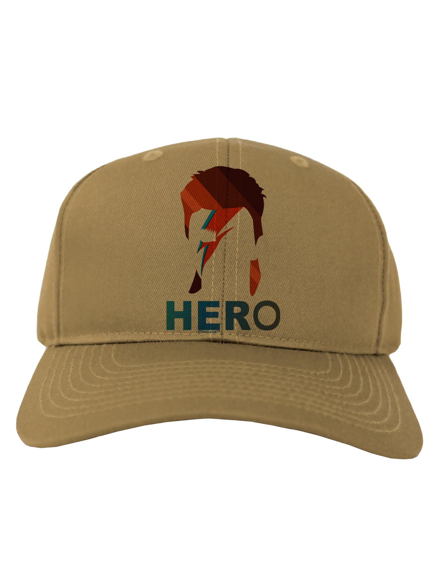 Hero of the Weirdos Adult Baseball Cap Hat by-Baseball Cap-TooLoud-Khaki-One Size-Davson Sales