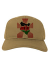 Kenya Flag Design Adult Baseball Cap Hat-Baseball Cap-TooLoud-Khaki-One Size-Davson Sales