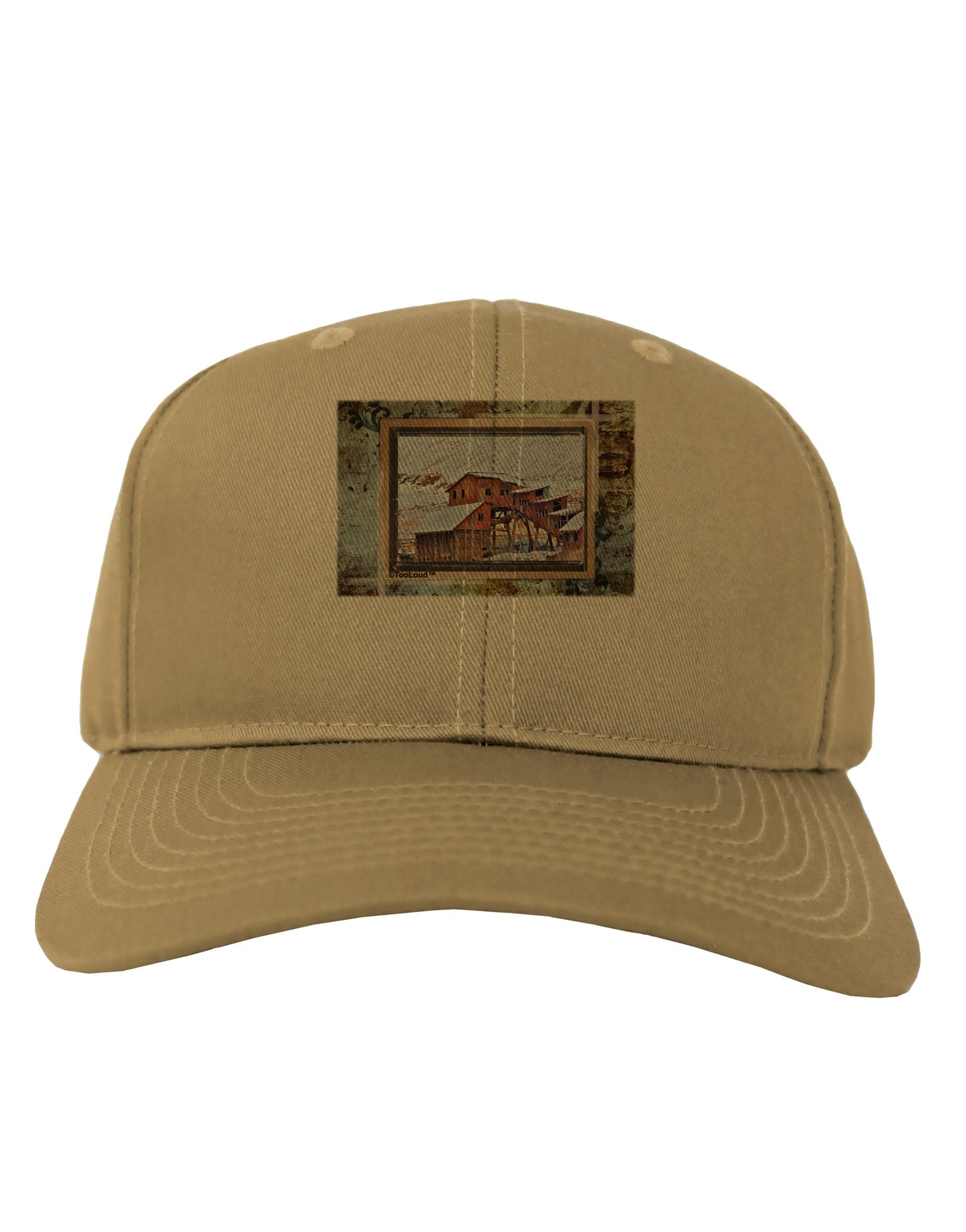 Mine Scene Colorado Adult Baseball Cap Hat-Baseball Cap-TooLoud-Khaki-One Size-Davson Sales