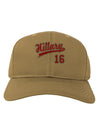 Hillary Jersey 16 Adult Baseball Cap Hat-Baseball Cap-TooLoud-Khaki-One Size-Davson Sales