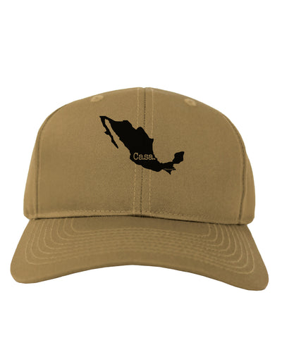 Mexico - Casa - Cinco De Mayo Adult Baseball Cap Hat-Baseball Cap-TooLoud-Khaki-One Size-Davson Sales