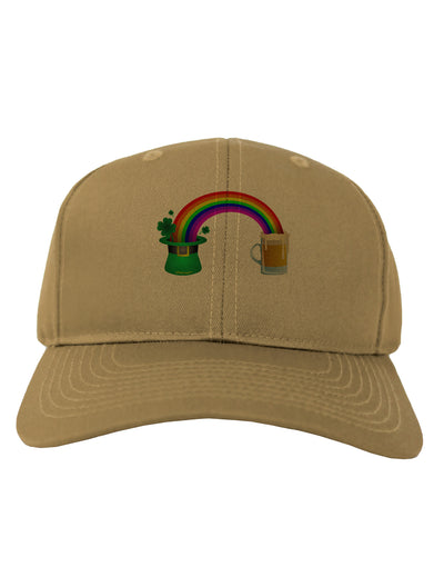 End Of The Rainbow - Beer Adult Baseball Cap Hat-Baseball Cap-TooLoud-Khaki-One Size-Davson Sales