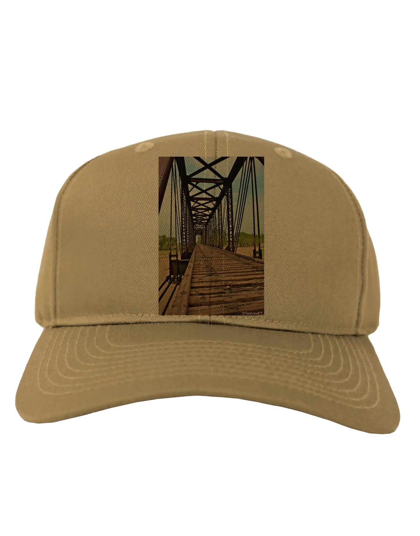 Colorado Landscape Bridge Adult Baseball Cap Hat-Baseball Cap-TooLoud-Khaki-One Size-Davson Sales