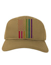 American Pride - Rainbow Flag Adult Baseball Cap Hat-Baseball Cap-TooLoud-Khaki-One Size-Davson Sales