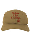 Tu Tienes La Llave De Mi Corazon Adult Baseball Cap Hat by TooLoud-Baseball Cap-TooLoud-Khaki-One Size-Davson Sales