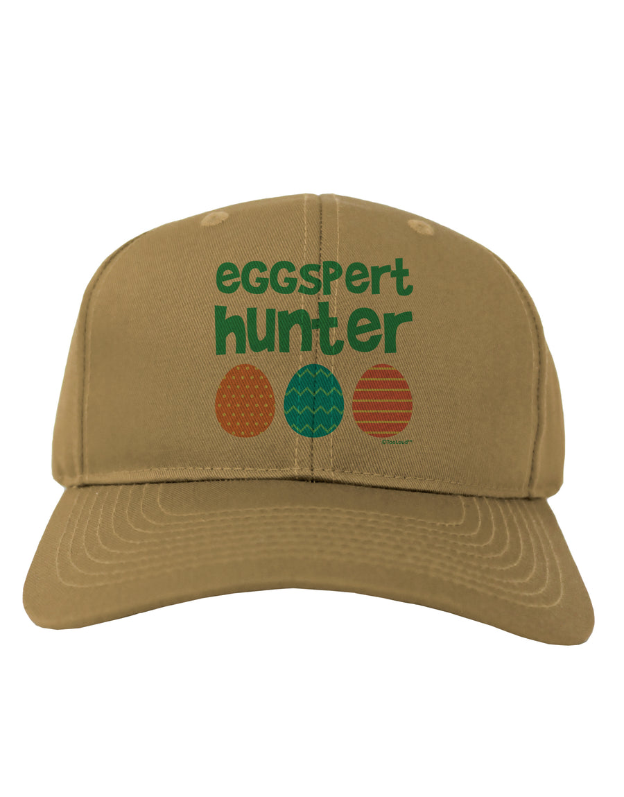 Eggspert Hunter - Easter - Green Adult Baseball Cap Hat by TooLoud-Baseball Cap-TooLoud-White-One Size-Davson Sales