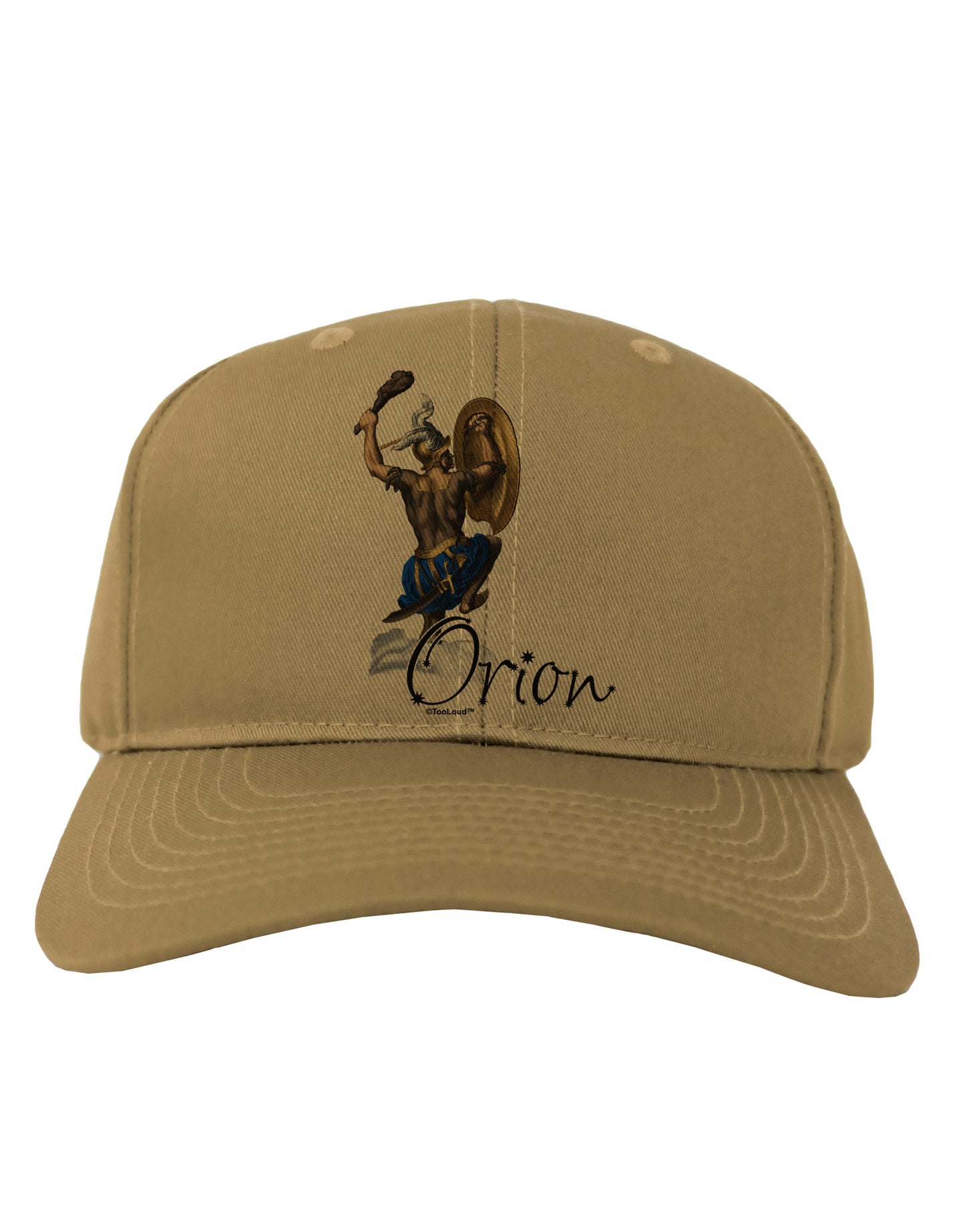 Orion Color Illustration Adult Baseball Cap Hat-Baseball Cap-TooLoud-Khaki-One Size-Davson Sales
