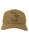Personalized Mr and Mrs -Name- Established -Date- Design Adult Baseball Cap Hat-Baseball Cap-TooLoud-Khaki-One Size-Davson Sales