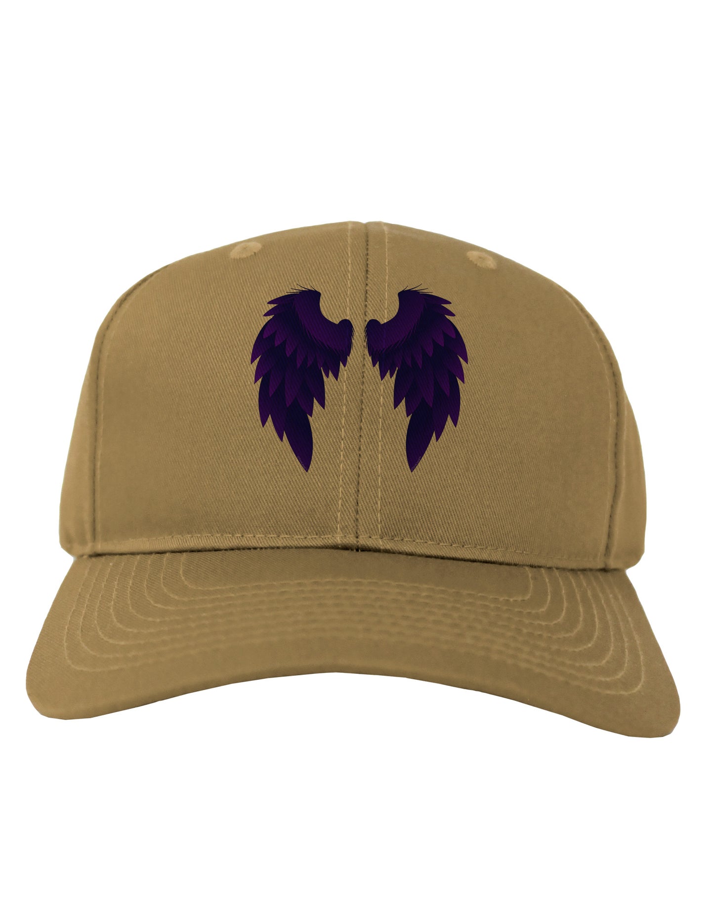 Epic Dark Angel Wings Design Adult Baseball Cap Hat-Baseball Cap-TooLoud-Khaki-One Size-Davson Sales