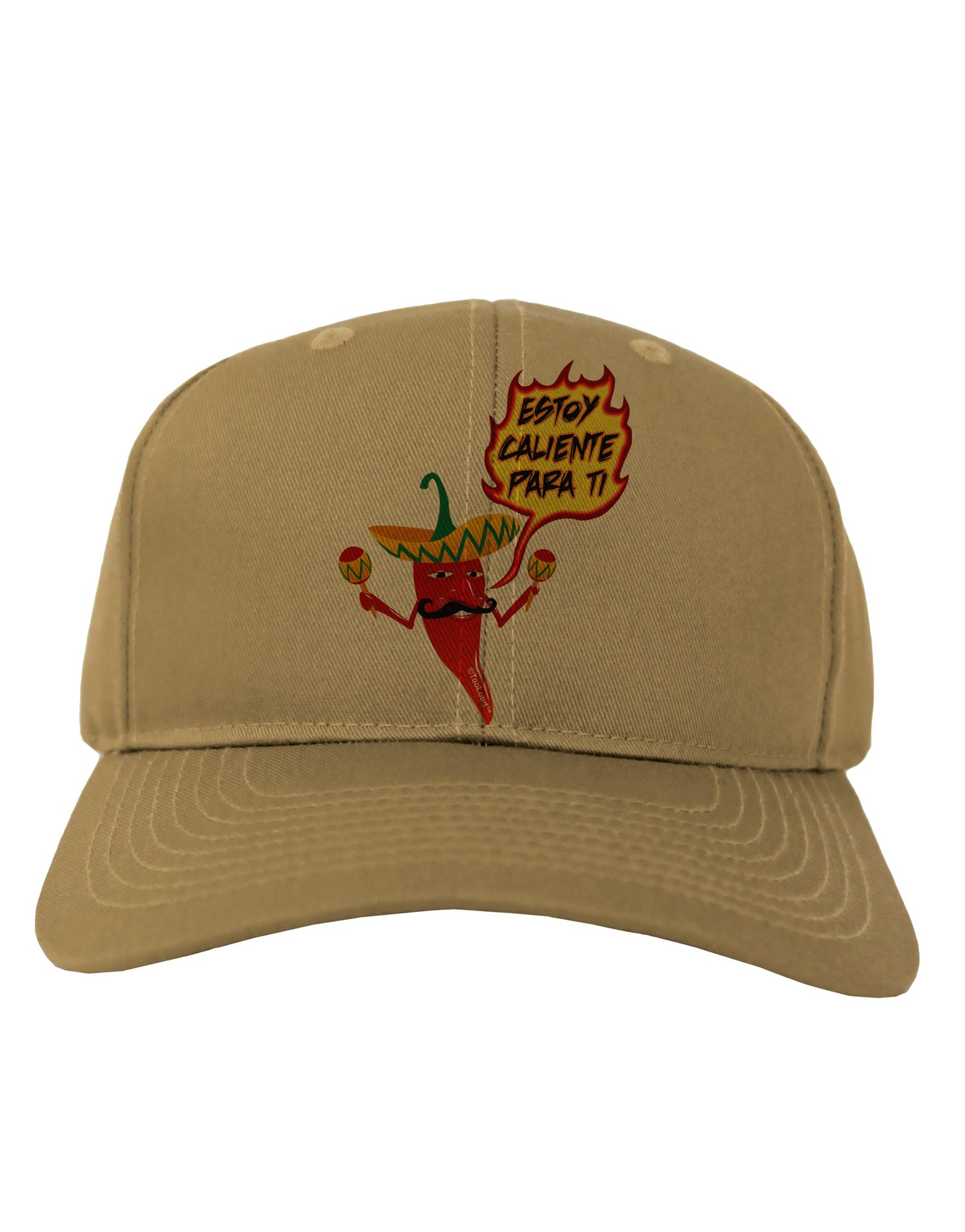 Estoy Caliente Para Ti Adult Baseball Cap Hat-Baseball Cap-TooLoud-Khaki-One Size-Davson Sales