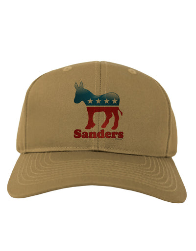 Sanders Bubble Symbol Adult Baseball Cap Hat-Baseball Cap-TooLoud-Khaki-One Size-Davson Sales