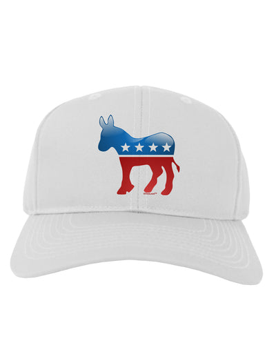 Democrat Bubble Symbol Adult Baseball Cap Hat-Baseball Cap-TooLoud-White-One Size-Davson Sales