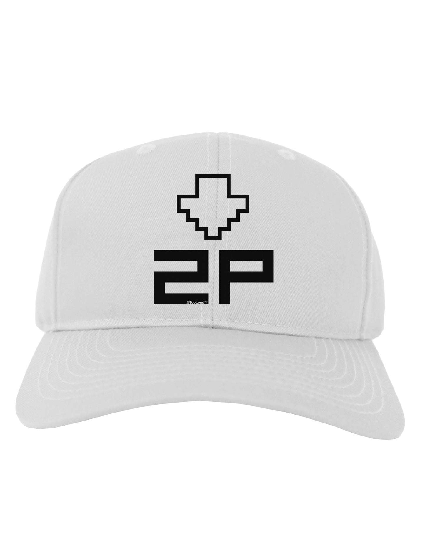 Player Two Selection Icon Adult Baseball Cap Hat-Baseball Cap-TooLoud-White-One Size-Davson Sales