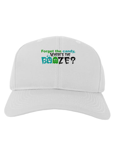 Where's The Booze Adult Baseball Cap Hat-Baseball Cap-TooLoud-White-One Size-Davson Sales