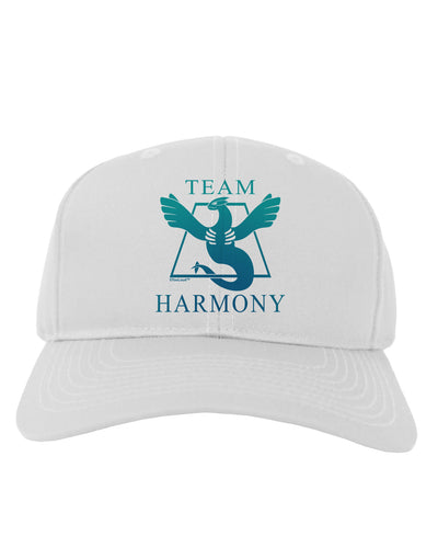 Team Harmony Adult Baseball Cap Hat-Baseball Cap-TooLoud-White-One Size-Davson Sales