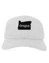 Oregon - United States Shape Adult Baseball Cap Hat by TooLoud