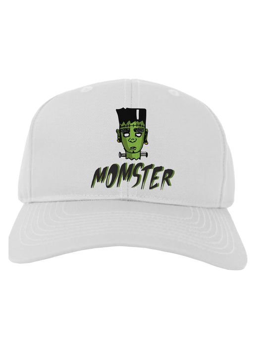 Momster Frankenstein Adult Baseball Cap Hat-Baseball Cap-TooLoud-White-One-Size-Fits-Most-Davson Sales
