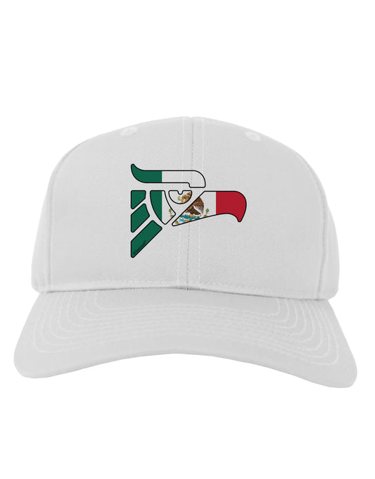Hecho en Mexico Eagle Symbol - Mexican Flag Adult Baseball Cap Hat by TooLoud-Baseball Cap-TooLoud-White-One Size-Davson Sales