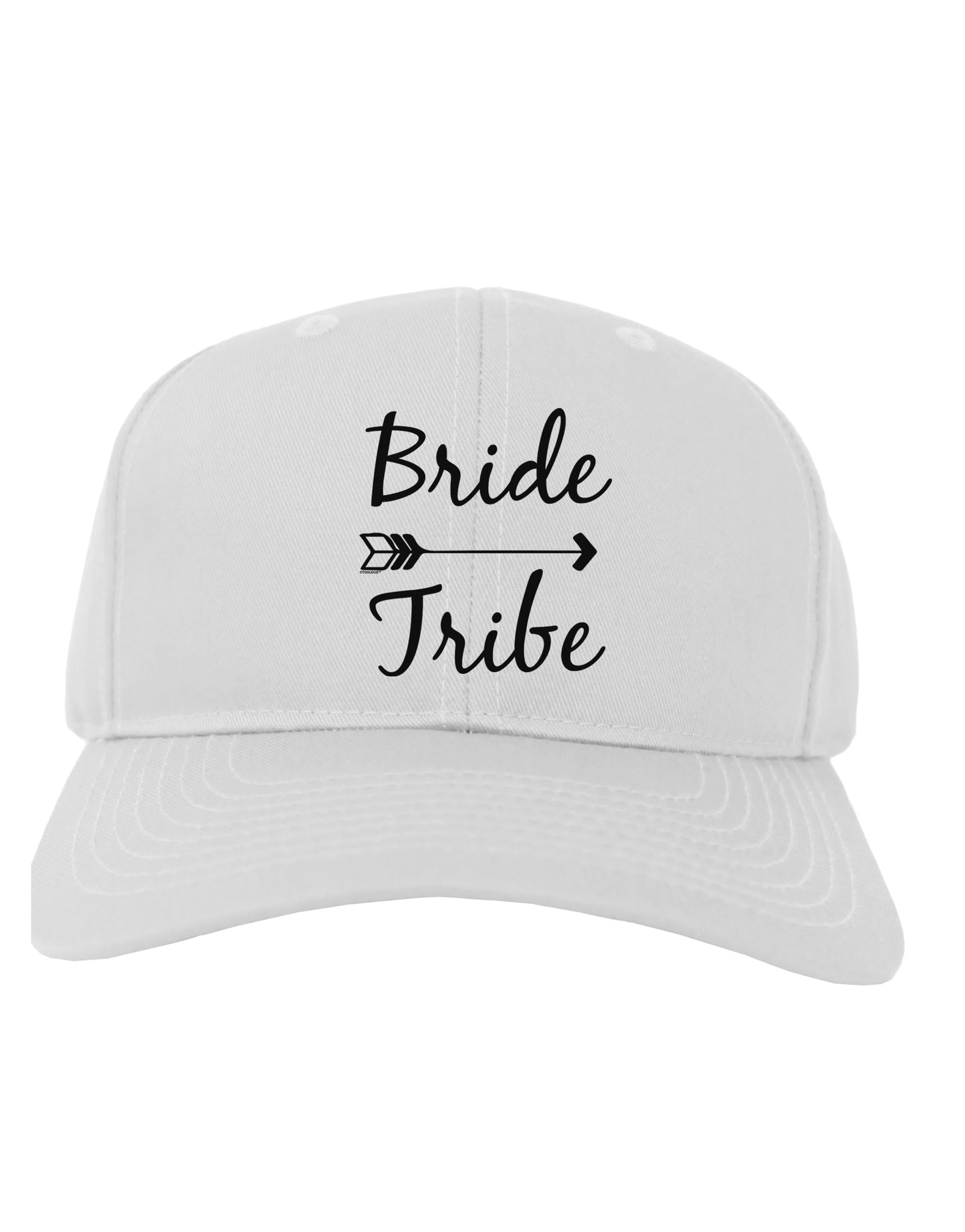 TooLoud Bride Tribe Adult Baseball Cap Hat-Baseball Cap-TooLoud-White-One-Size-Fits-Most-Davson Sales