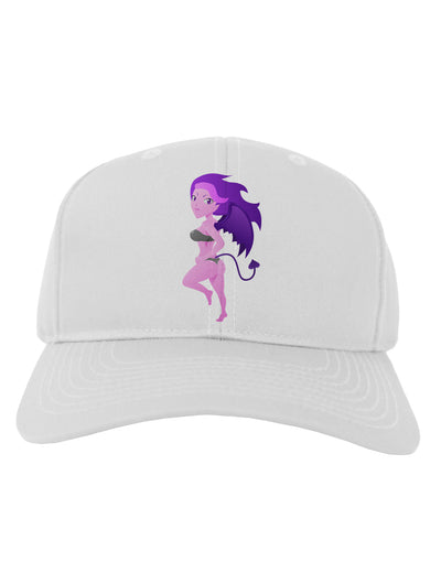 Sexy Succubus - Halloween Design Adult Baseball Cap Hat-Baseball Cap-TooLoud-White-One Size-Davson Sales