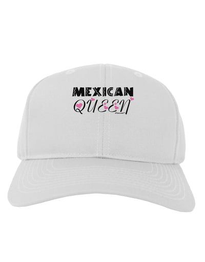 Mexican Queen - Cinco de Mayo Adult Baseball Cap Hat-Baseball Cap-TooLoud-White-One Size-Davson Sales