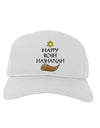 Happy Rosh Hashanah Adult Baseball Cap Hat-Baseball Cap-TooLoud-White-One Size-Davson Sales