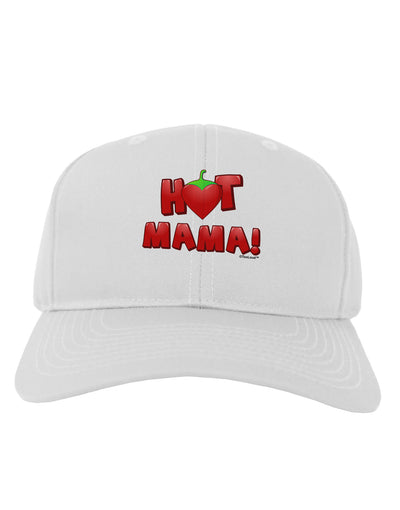 Hot Mama Chili Heart Adult Baseball Cap Hat