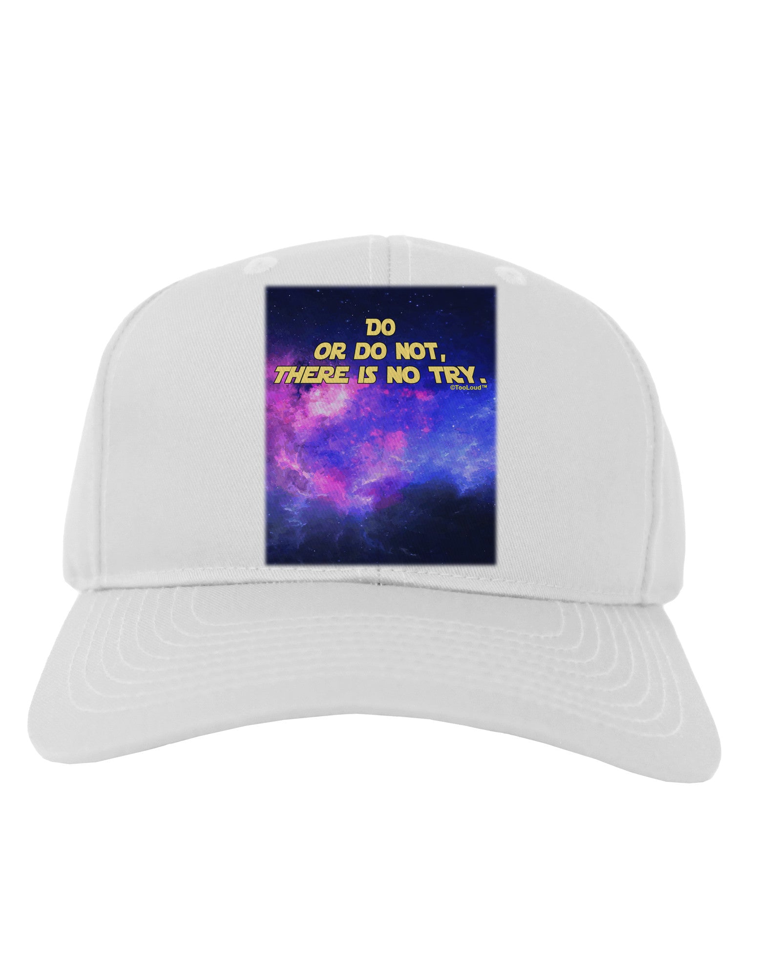 Do or Do Not Adult Baseball Cap Hat-Baseball Cap-TooLoud-White-One Size-Davson Sales
