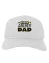 Proud Army Dad Adult Baseball Cap Hat-Baseball Cap-TooLoud-White-One Size-Davson Sales