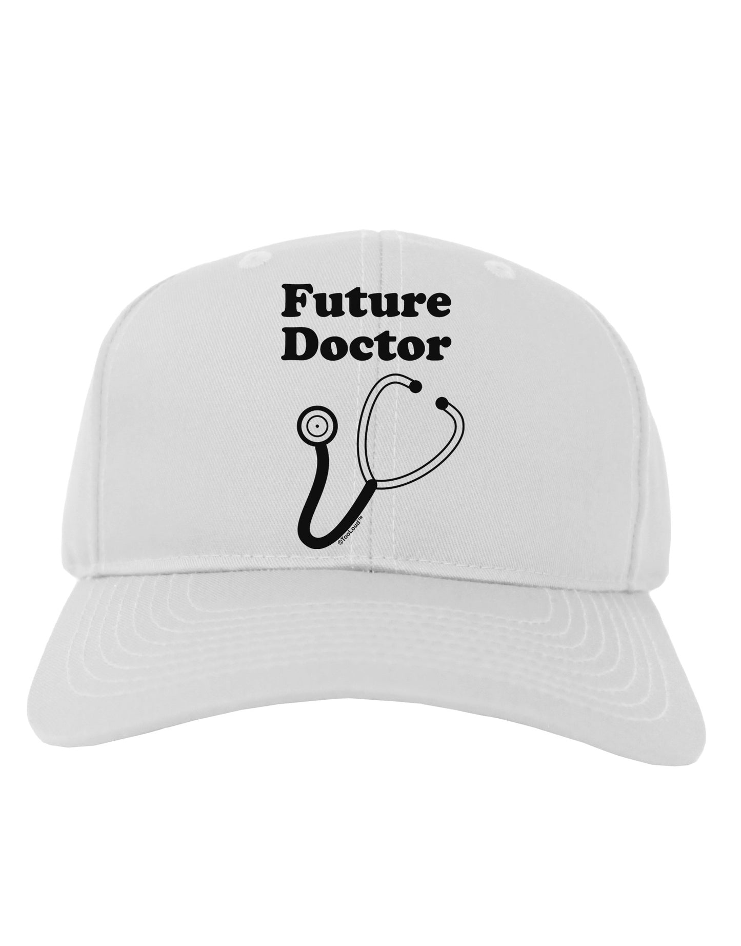 Future Doctor Adult Baseball Cap Hat-Baseball Cap-TooLoud-White-One Size-Davson Sales