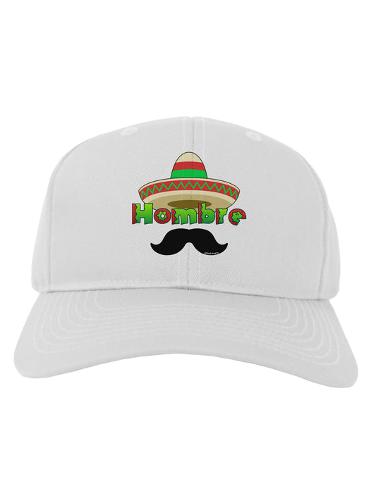 Hombre Sombrero Adult Baseball Cap Hat-Baseball Cap-TooLoud-White-One Size-Davson Sales