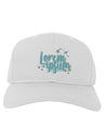 TooLoud Lorem Ipsum Adult Baseball Cap Hat-Baseball Cap-TooLoud-White-One-Size-Fits-Most-Davson Sales