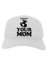 Respect Your Mom - Mother Earth Design Adult Baseball Cap Hat-Baseball Cap-TooLoud-White-One Size-Davson Sales