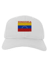 Venezuela Flag Adult Baseball Cap Hat-Baseball Cap-TooLoud-White-One Size-Davson Sales