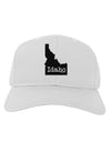 Idaho - United States Shape Adult Baseball Cap Hat by TooLoud-Baseball Cap-TooLoud-White-One Size-Davson Sales