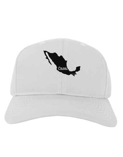 Mexico - Casa - Cinco De Mayo Adult Baseball Cap Hat-Baseball Cap-TooLoud-White-One Size-Davson Sales