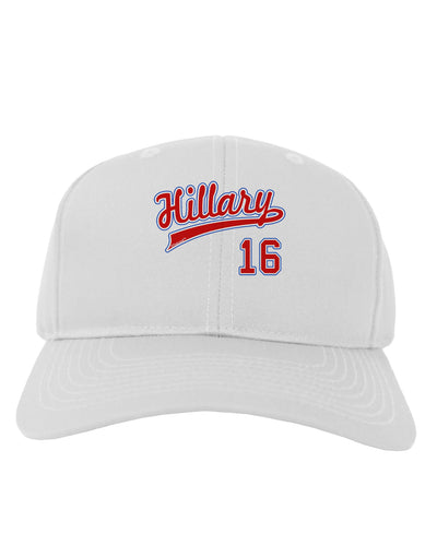 Hillary Jersey 16 Adult Baseball Cap Hat-Baseball Cap-TooLoud-White-One Size-Davson Sales