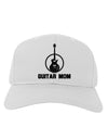 Guitar Mom - Mother's Day Design Adult Baseball Cap Hat-Baseball Cap-TooLoud-White-One Size-Davson Sales