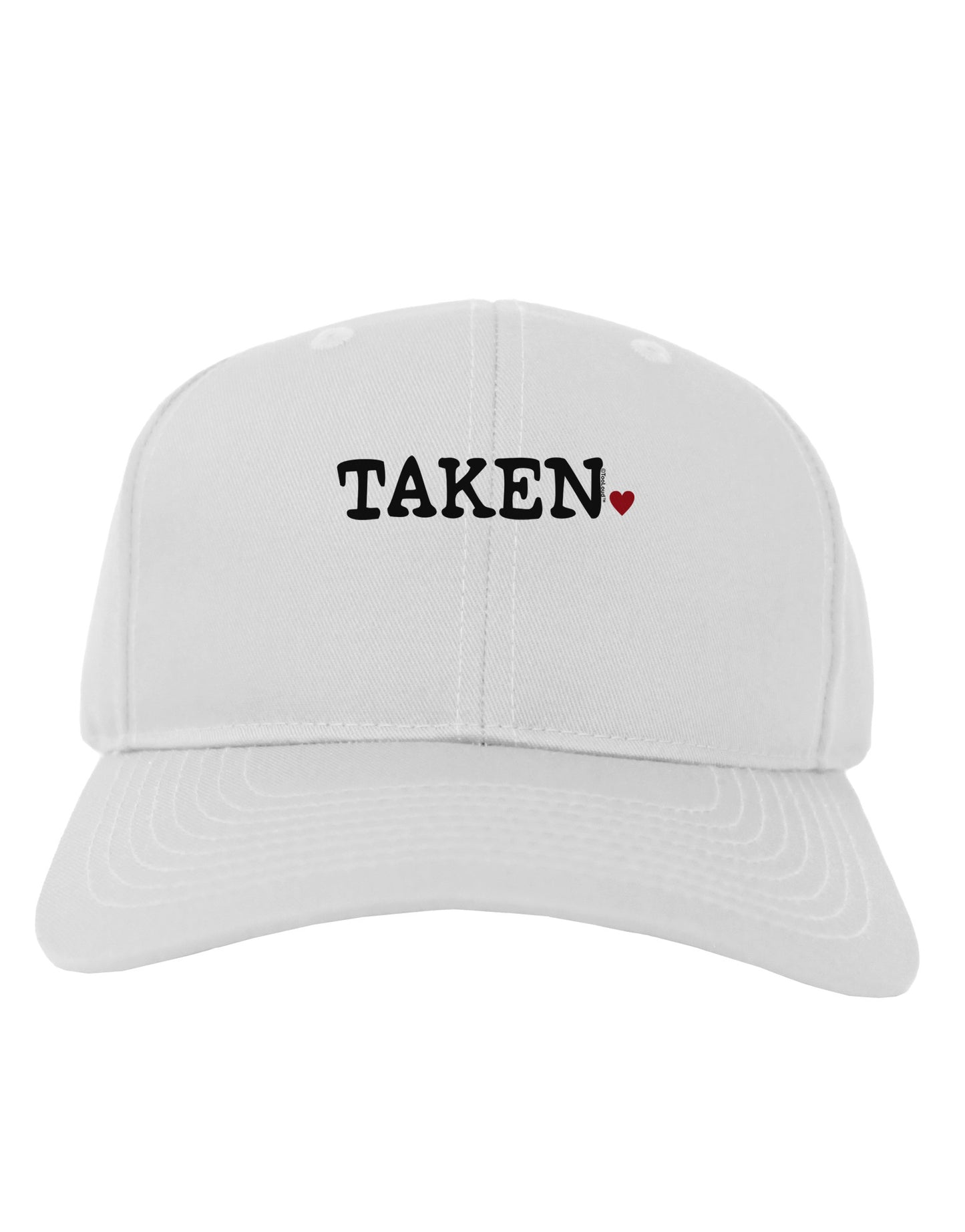 Taken Adult Baseball Cap Hat by-Baseball Cap-TooLoud-White-One Size-Davson Sales