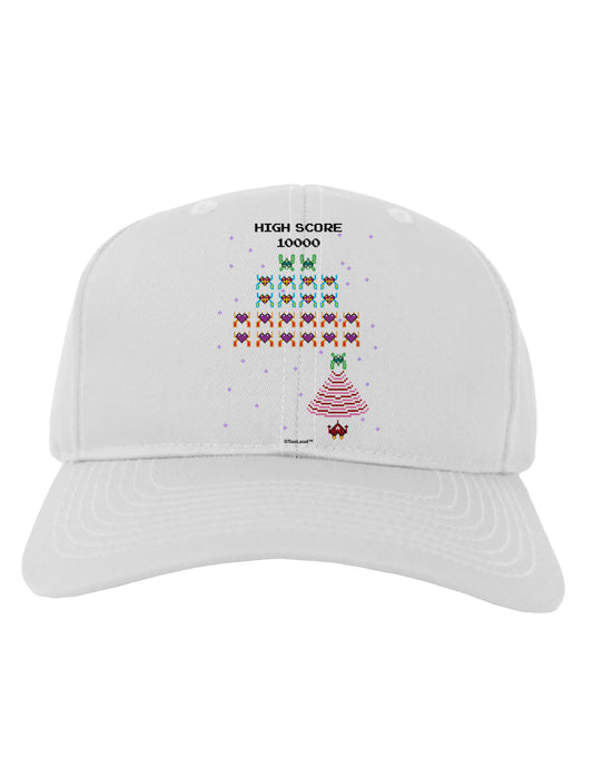 Retro Heart Fighter Adult Baseball Cap Hat-Baseball Cap-TooLoud-White-One Size-Davson Sales