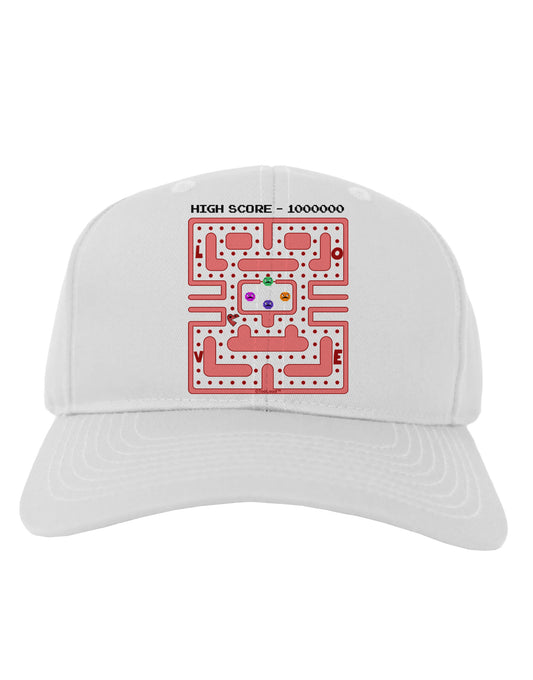 Retro Heart Man Adult Baseball Cap Hat-Baseball Cap-TooLoud-White-One Size-Davson Sales